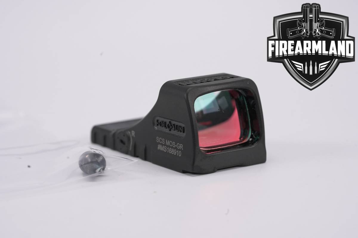 Holosun SCS MOS-GR Green 2 MOA Dot & 32 Circle Red Sight SCSMOS
