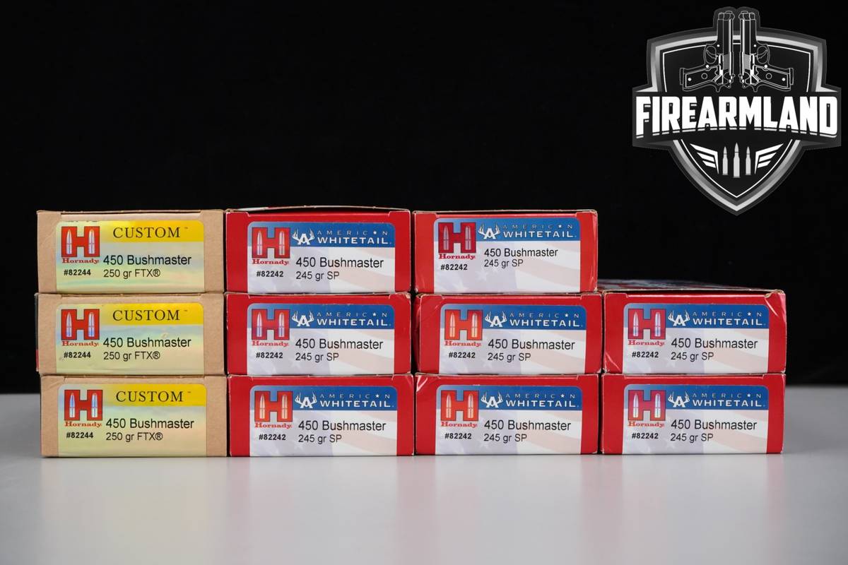 220 RDS! 450 Bushmaster Ammo 450BM