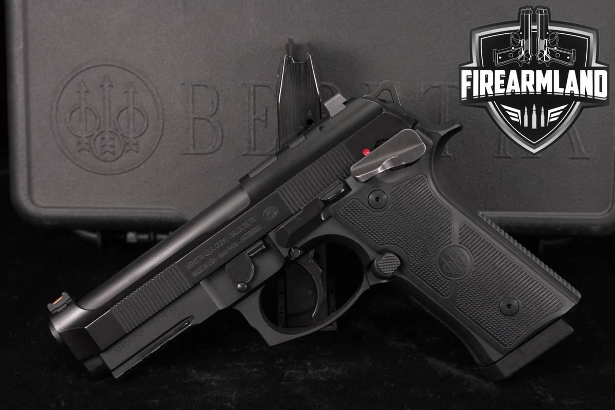 Beretta 92GTS Centurion 9mm Optics-Ready 4.3 92-GTS +2 MAGS & ORIG CASE