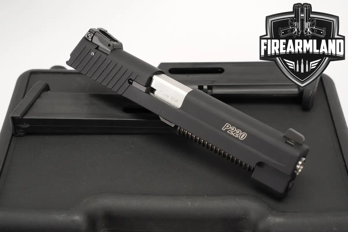 Sig Sauer P220 .22 LR Conversion Kit 4.5" Upper Assembly Barrel +CASE