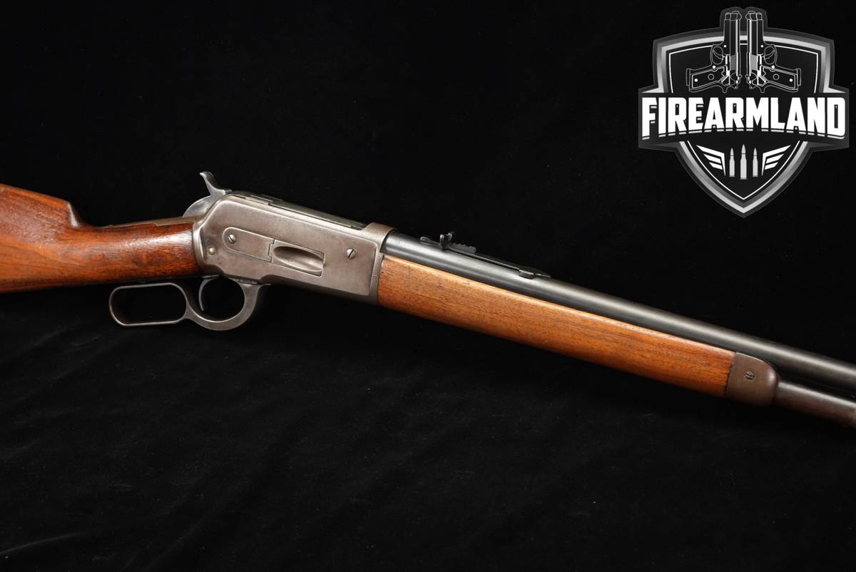 1916 Winchester Model 1886 Extra Light 33 WCF 24" Blued & Walnut M1886