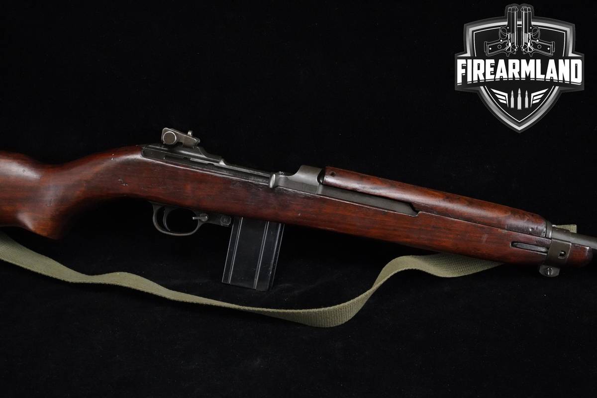 WW2 1944 Inland Mfg M1 Carbine 30-Caliber 17.75" USGI