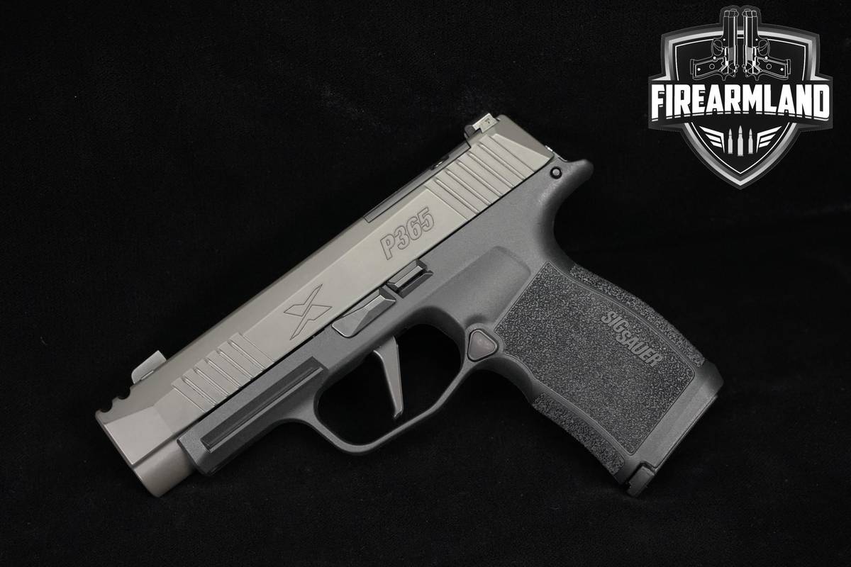 COMPENSATED Sig Sauer P365X AXG Legion 9mm 3.1" Grey P365 X +ORIG CASE