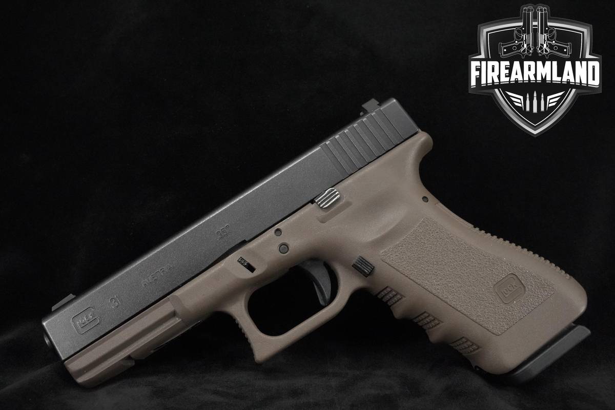 Glock 31 Gen 3 357 SIG 4.5" FDE/Black Glock G31 Gen3 G-31-Gen-3