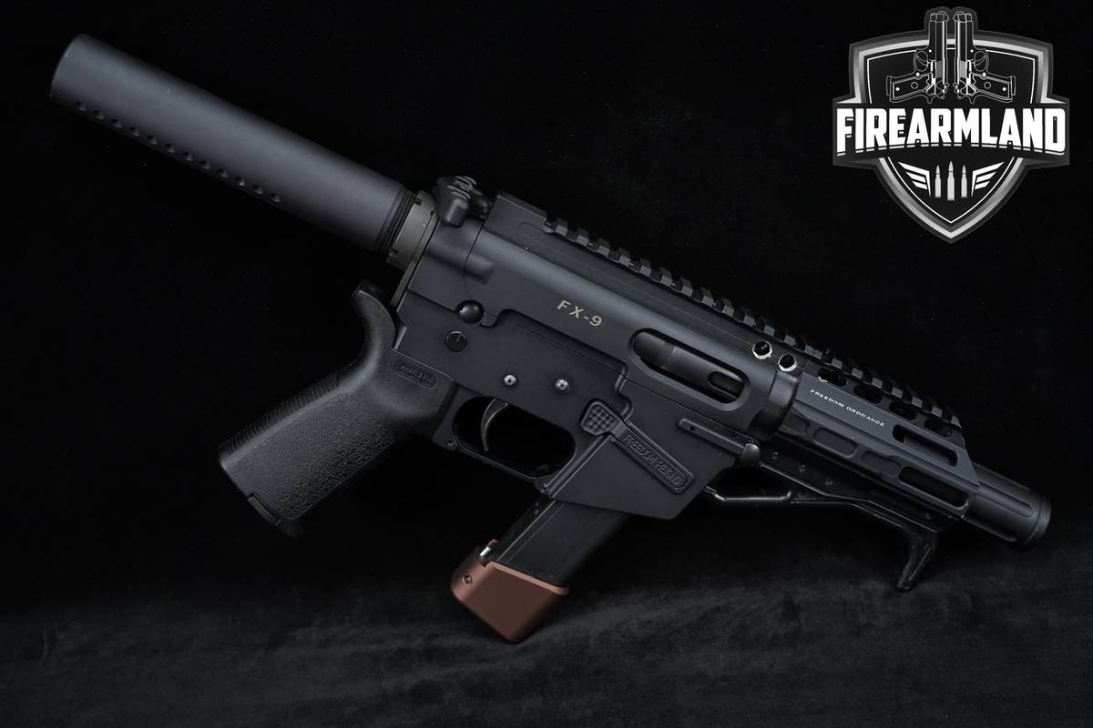 Freedom Ordnance FX-9 4" Pistol 9mm AR9 FX9 4 +3 MAGS