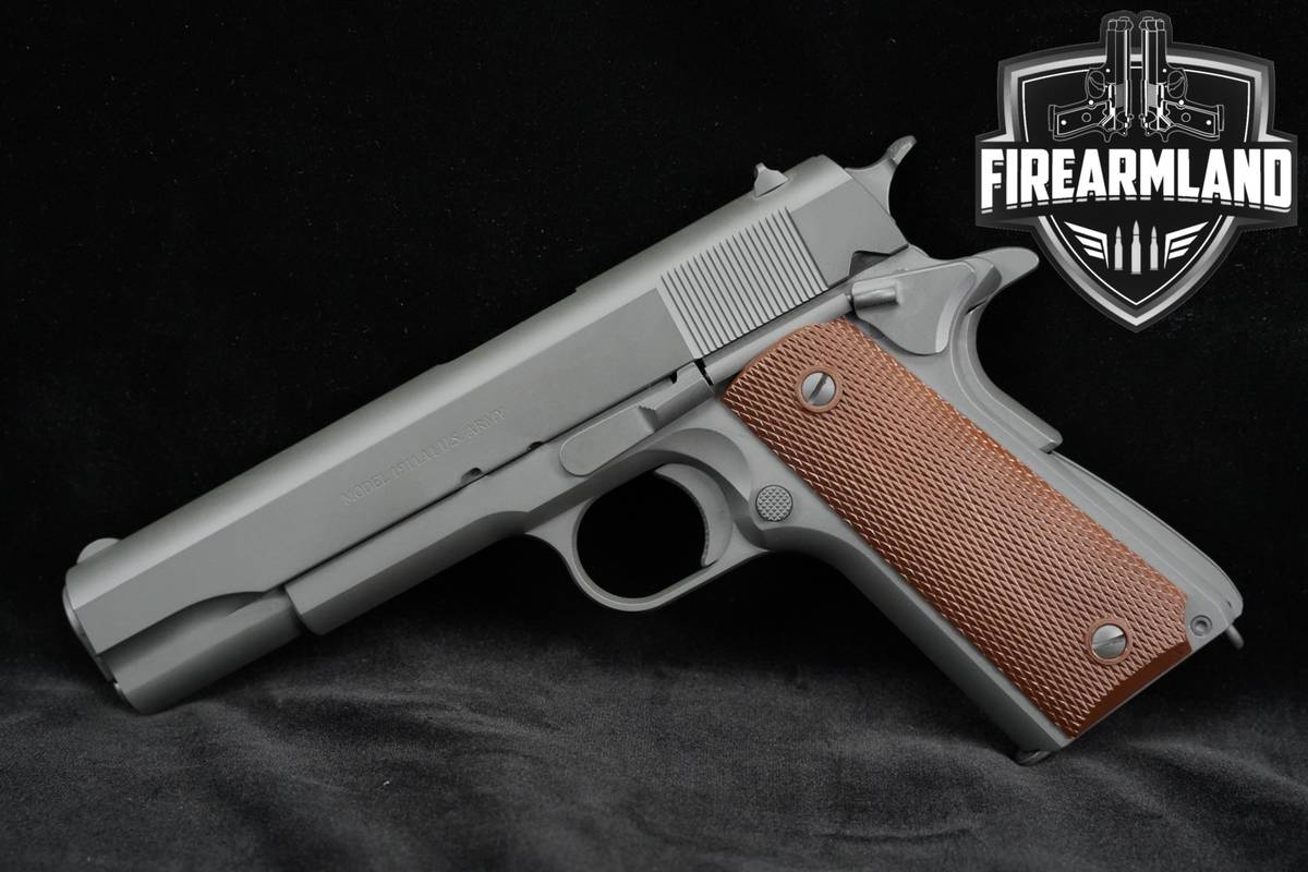 LNIB Tisas USA 1911A1 U.S. Army GI 45-ACP 1911 5" Grey Cerakote +2 MAGS