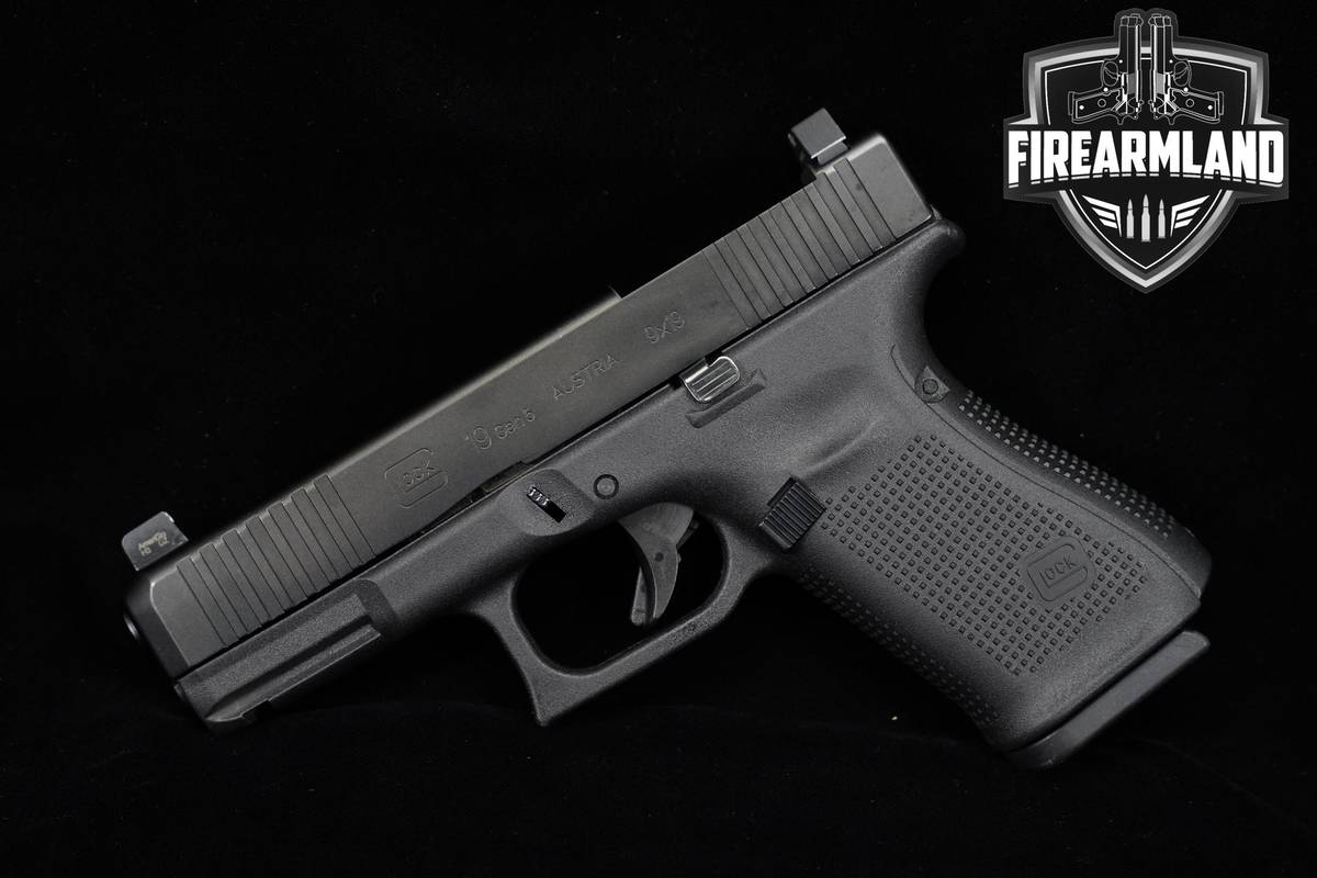 Glock 19 Gen5 MOS 9mm 4.02" G19 Gen 5 Duty Carry Pistol +3 MAGS & ORIG CASE