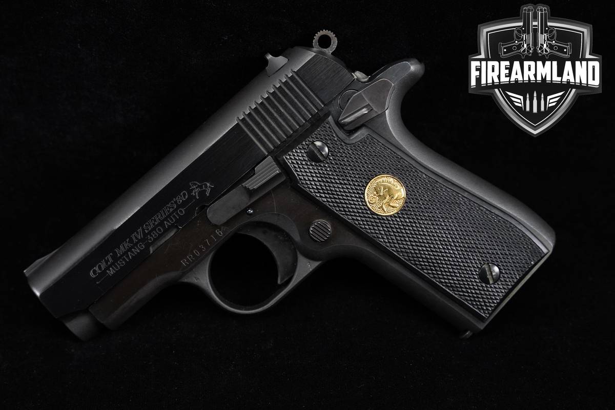 FIRST YEAR 1988 Colt Mustang Mk IV Series 80 Plus II 380 ACP MKIV +ORIG BOX