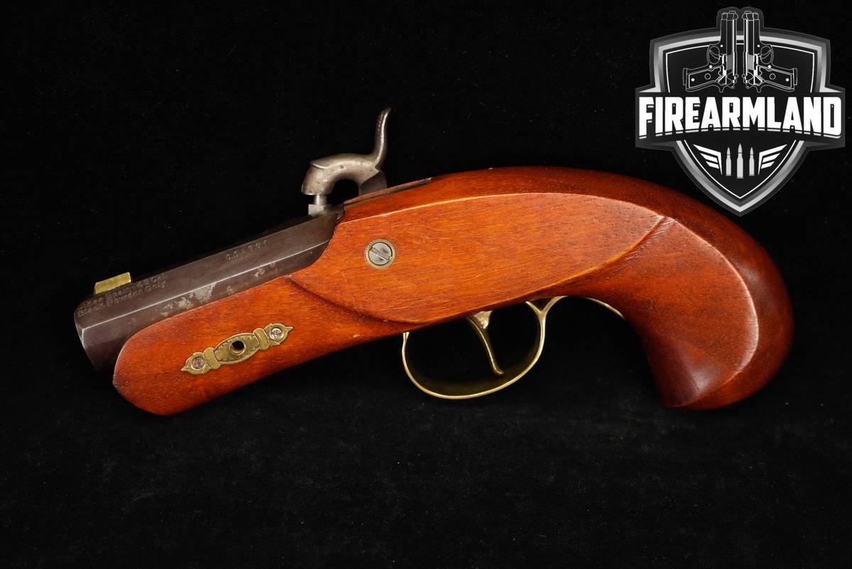 Dikar Philadelphia Derringer 45 3" Varnished Hardwood OCTAGON