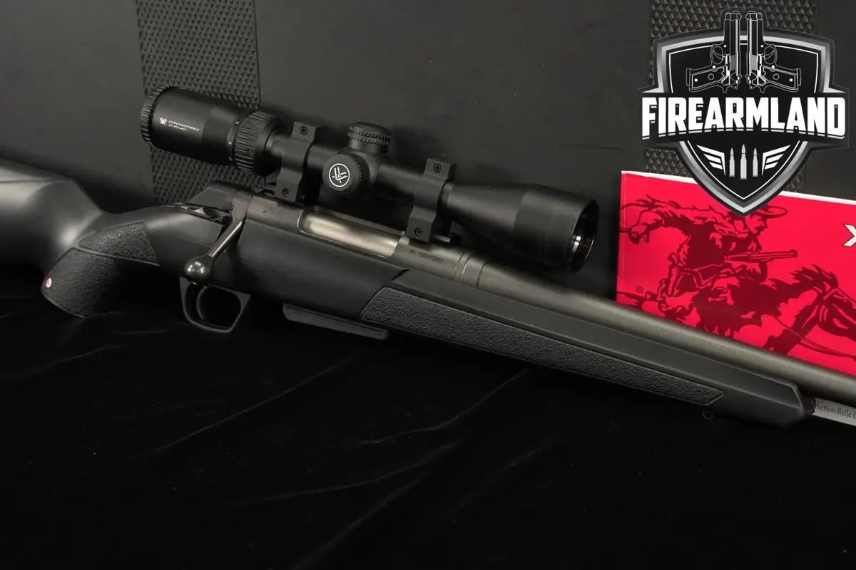 Winchester XPR Compact 243 Win 20" Grey & Black +PELICAN CASE, VORTEX SCOPE