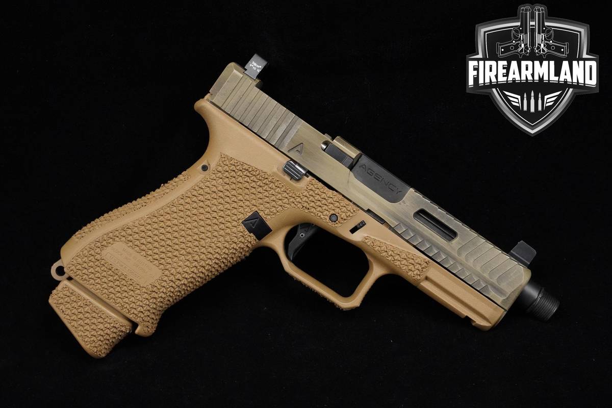 Glock 19X Agency Arms 9mm 4.6" FDE Glock G19-X G19X +3 MAGS