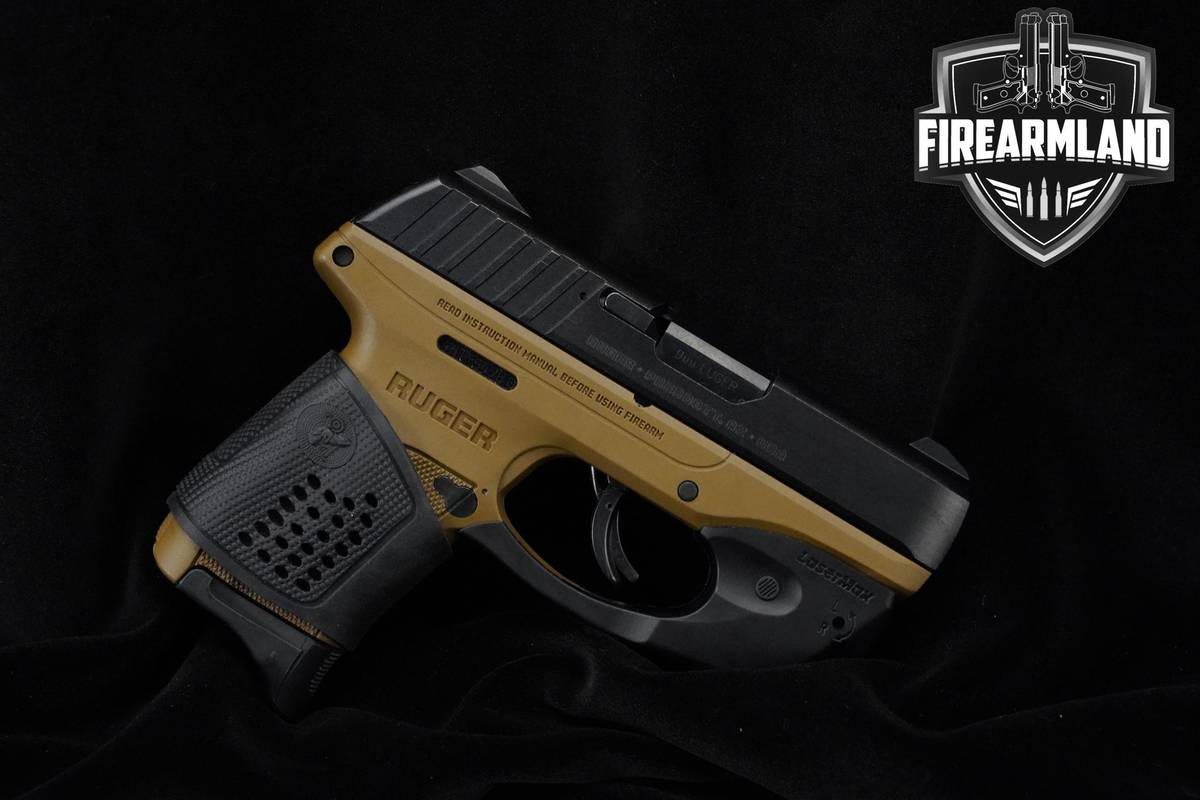 Ruger EC9S 9mm 3.12" Two-Tone Ruger EC9-S +Lasermax Red Laser