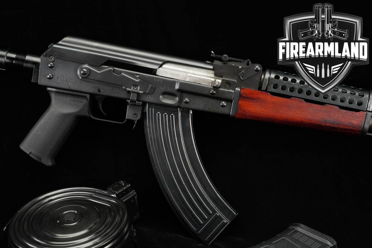 Zastava Arms ZPAPM70 7.62x39 16.3 ZPAP M70 AKM AK47 AK-47 DRUM MAG +4 MAGS