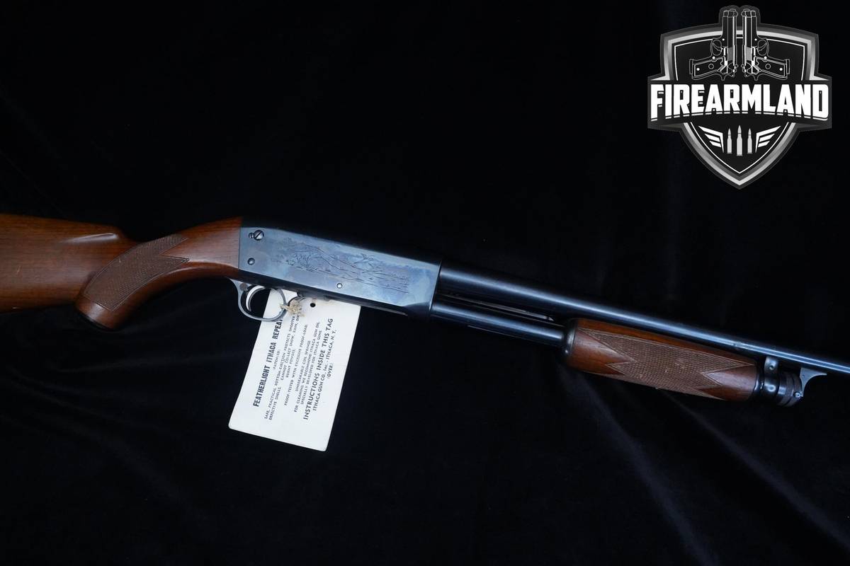 1942 Ithaca Model 37 Featherlight 16-Gauge 28" Blued Ithaca 37 2 3/4"