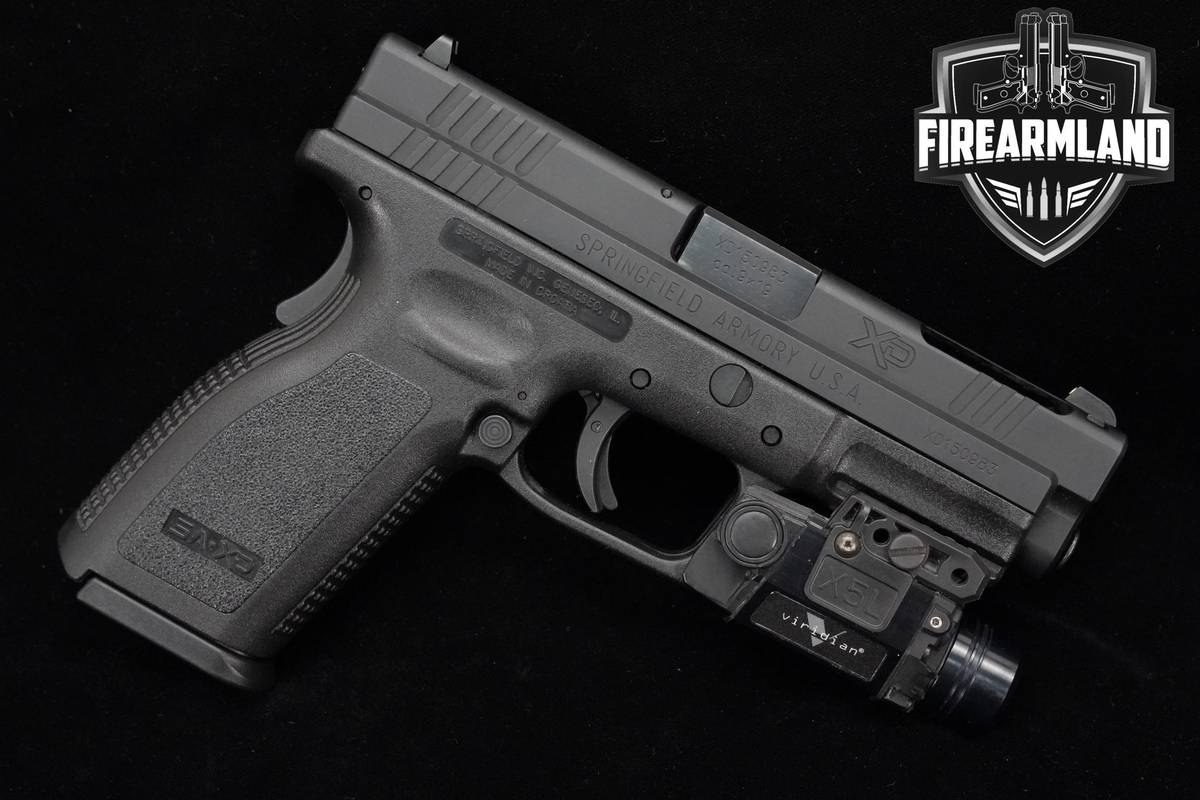 Springfield Armory XD-9 9mm 4" Springfield XD-9 10MAGS, ORIG CASE & HOLSTER