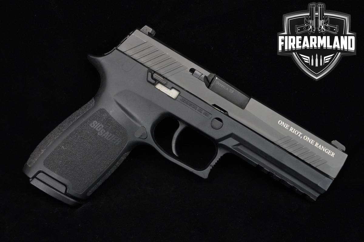 COMMEMORATIVE Sig Sauer P320 Texas Ranger Edition 9mm 4.7" P-320 SIG P320