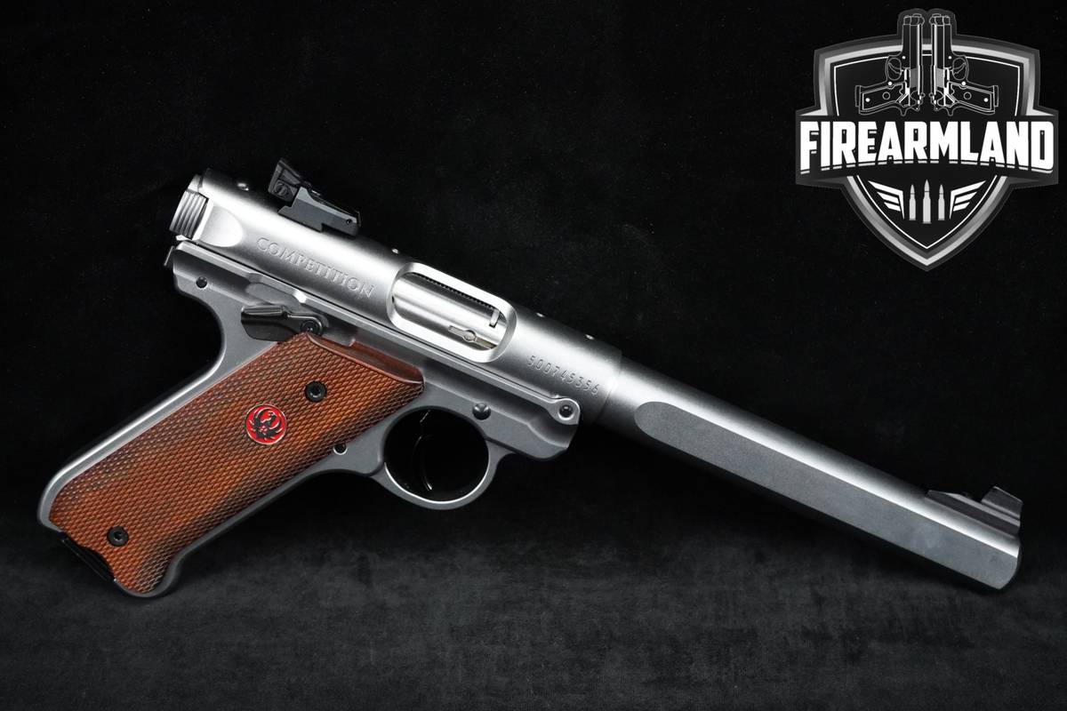2025 LIKE-NEW Ruger Mark IV Competition 22LR 6.88" Mark4 +3 MAGS