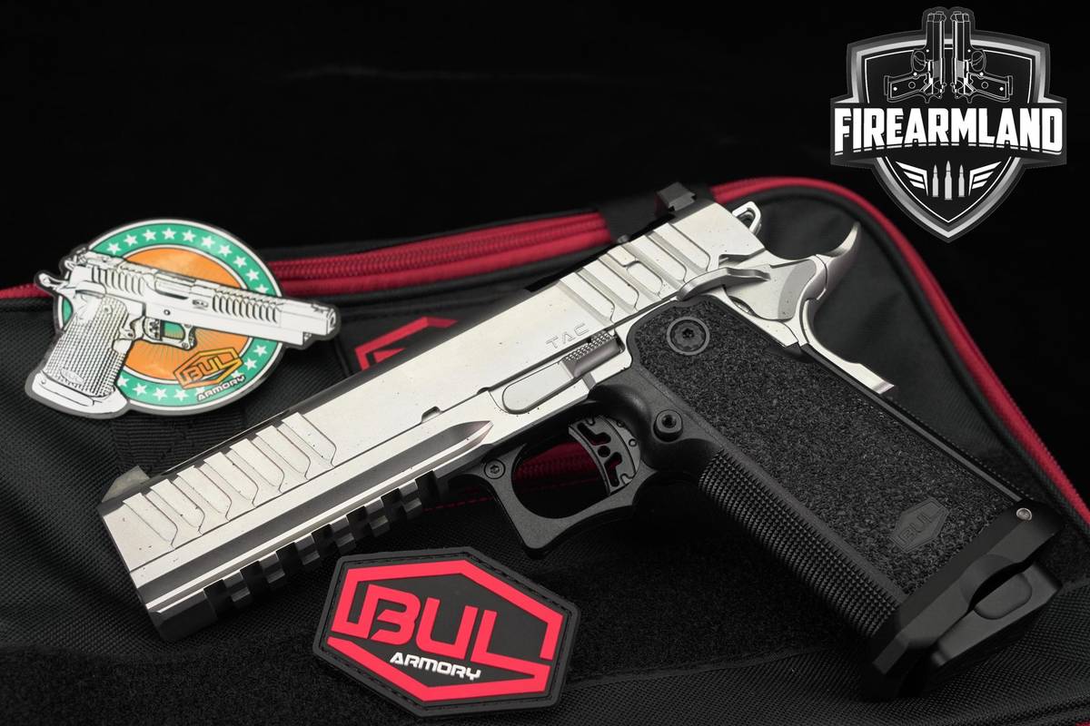 Bul Armory SAS II TAC Pro G2 9mm 1911 5" Stainless Pistol +6 MAGS & OG BOX