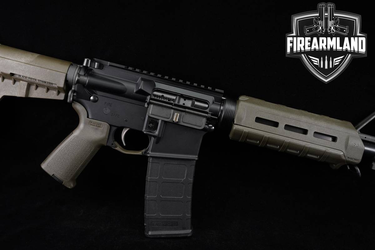 MAGPUL MOE PSA PA-15 5.56 NATO AR15 10.5" AR PISTOL +4 MAGS