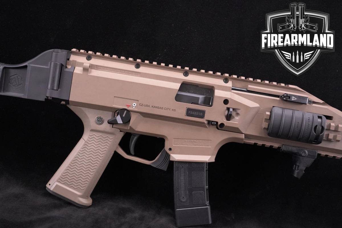 CZ SCORPION EVO 3 S1 9mm 7.75" FDE EVO3 +2 MAGS