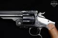 A. Uberti Smith & Wesson Model 3 Russian Schofield .45 Colt Blued/Case Hardened Steel in Good Condition Image 5