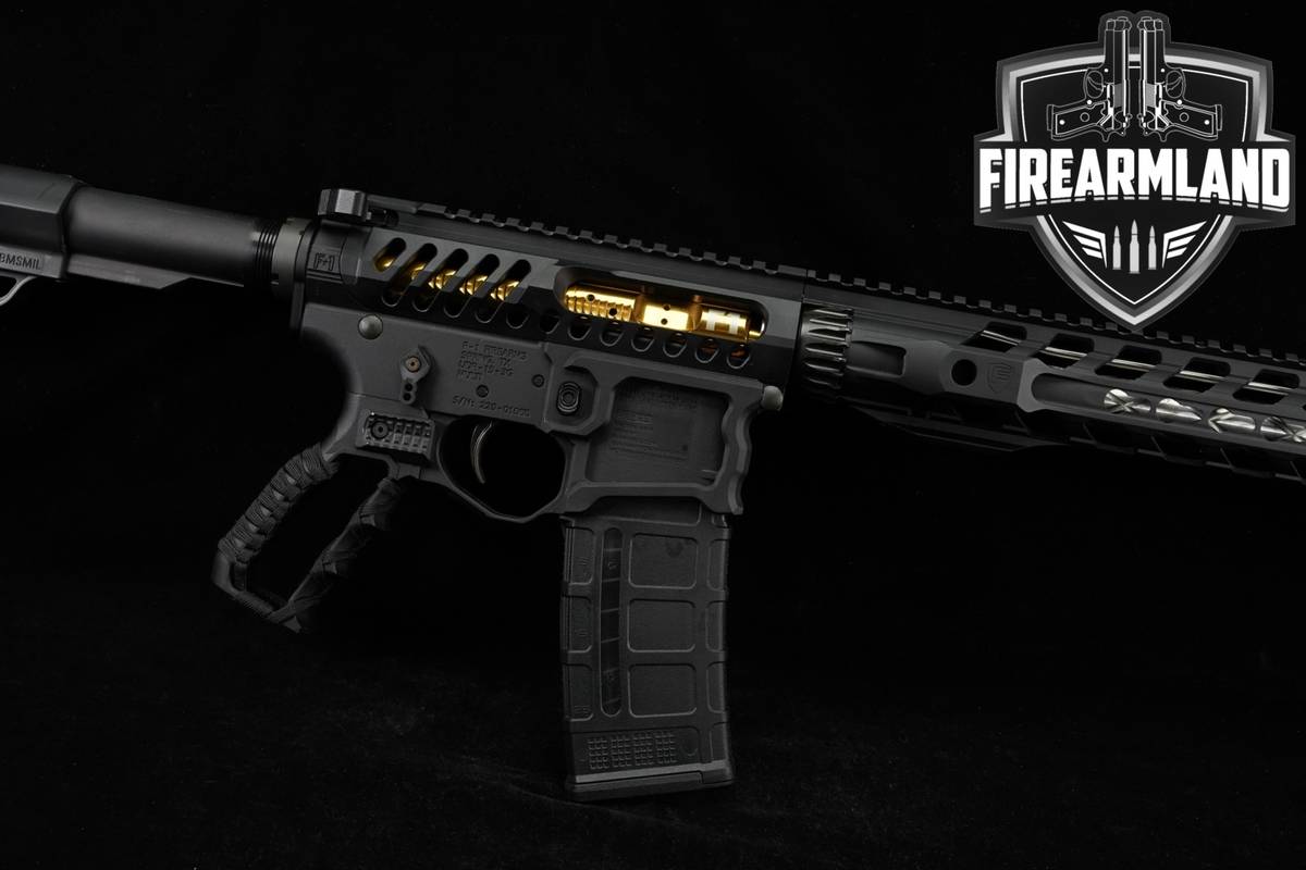 F-1 Firearms UDR-15-3G F1 223 Wylde AR15 16 Diamond-Fluted Barrel +PMAG