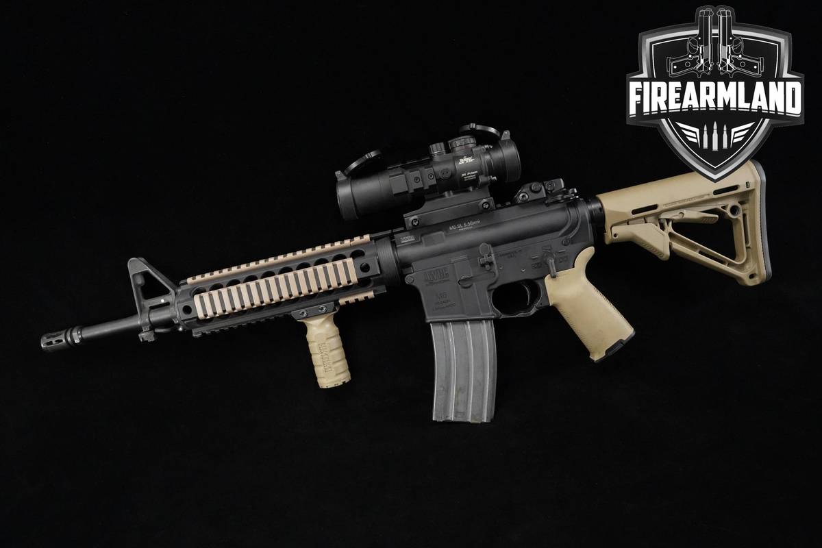 LWRC M6-SL 5.56 NATO 16" LWRC-M6-SL AR-15 AR15 +OPTIC