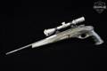 Weatherby Mark V Pistol Compact Firing Platform .22-250 Rem. Blued in Very Good Condition Image 2