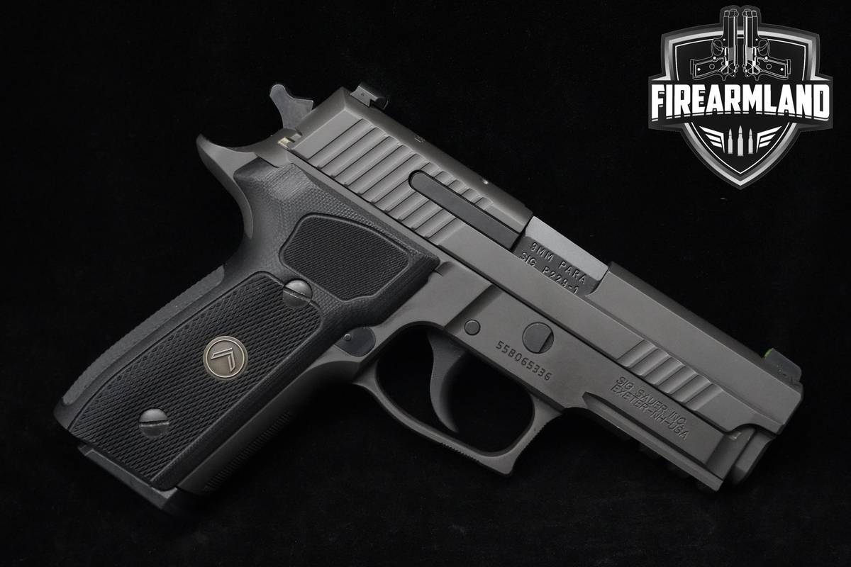 Sig Sauer P229 LEGION 9mm DA/SA 3.9" Legion Gray Sig-Sauer P-229 +ORIG CASE