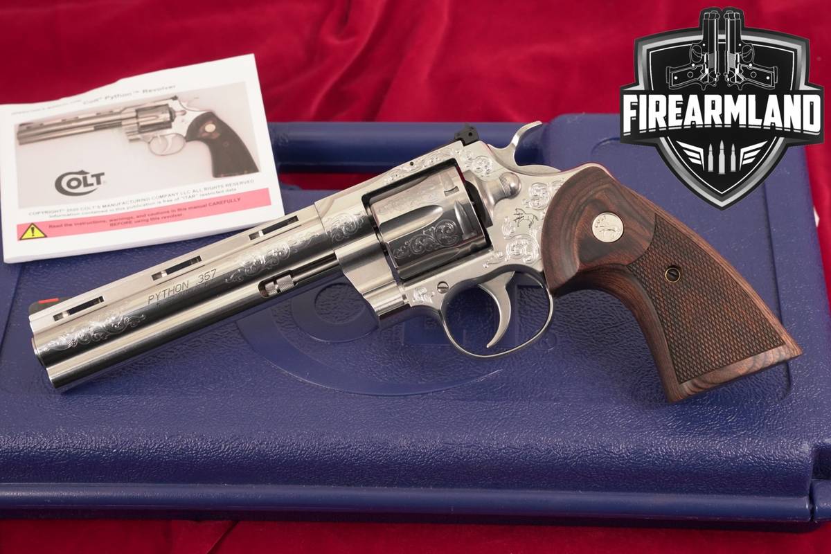 LIMITED Colt Python DUCKS UNLIMITED 2025 Handgun Of The Year 6" +ORIG CASE