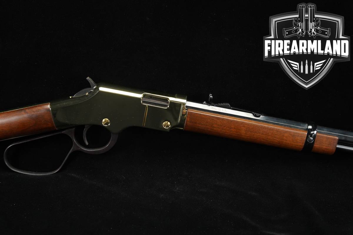 LIKE-NEW Henry Golden Boy Large Loop 22LR 20" Brasslite & Walnut H004L