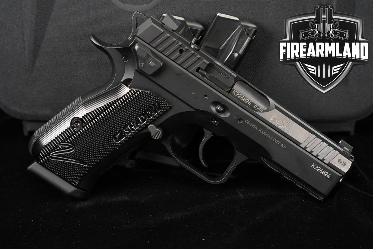 CZ Shadow 2 Carry 9mm Optics-Ready Shadow2 +3 MAGS & ORIG CASE