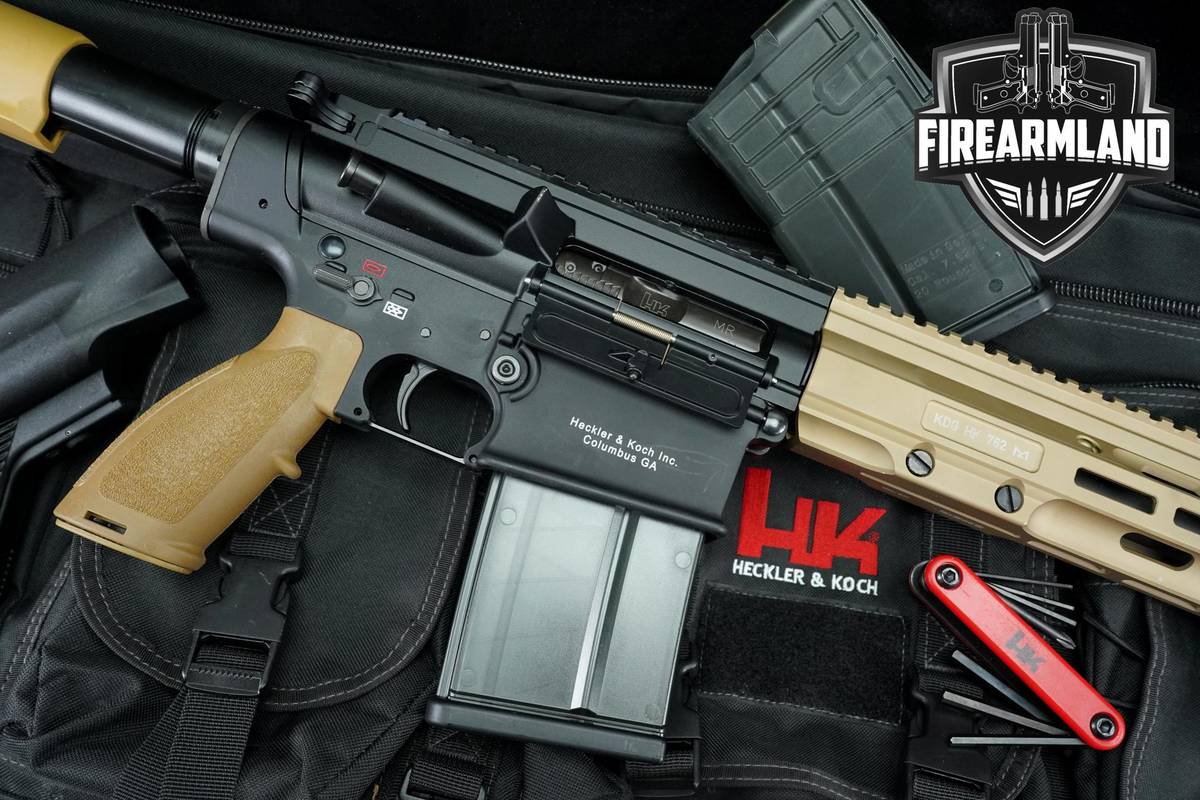 Heckler & Koch H&K HK MR 762 A1 7.62 NATO 16.5" Rifle +5 MAGS & ORIG CASE
