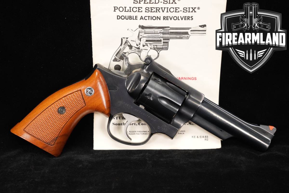 Ruger Security-Six 357 Magnum 4" Blued Sec6 S6 DA/SA