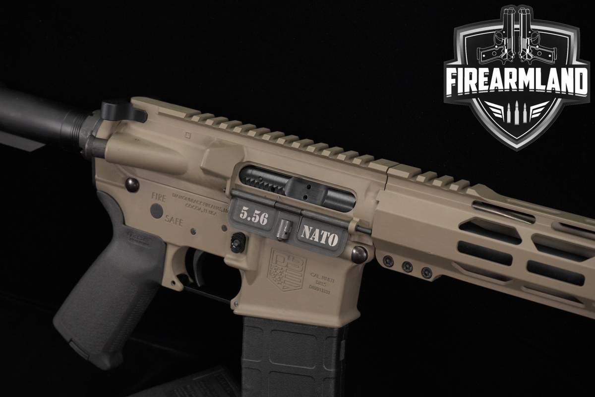 Diamondback DB15 5.56 NATO AR-15 AR15 16" FDE & Black DB Threaded +2 MAGS