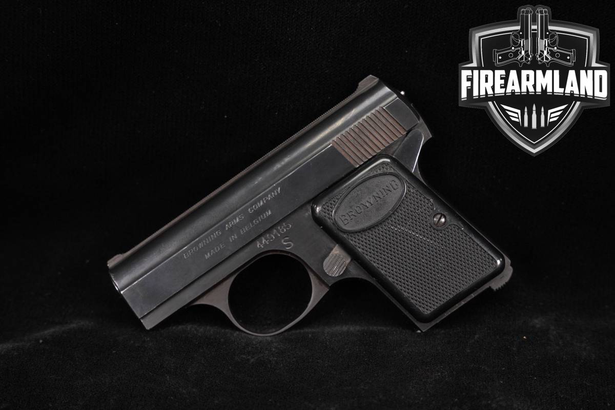 1968 FN Baby Browning 25 ACP (6.35Mm) 2" Blued