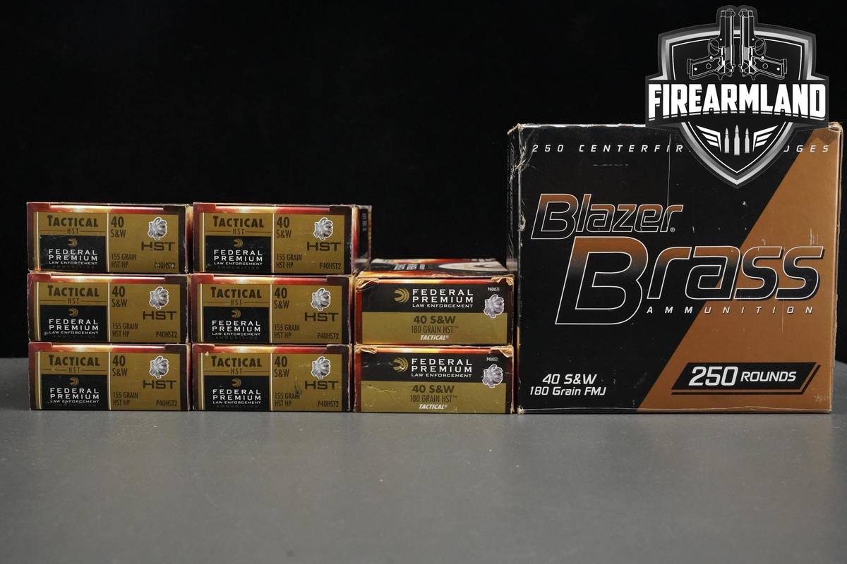 40 S&W Ammo 40-S&W Ammunition 650 ROUNDS