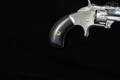 1868-1881 Smith & Wesson (S&W) Model 1 3rd Issue .22 Short Nickel Plated in Good Condition Image 3