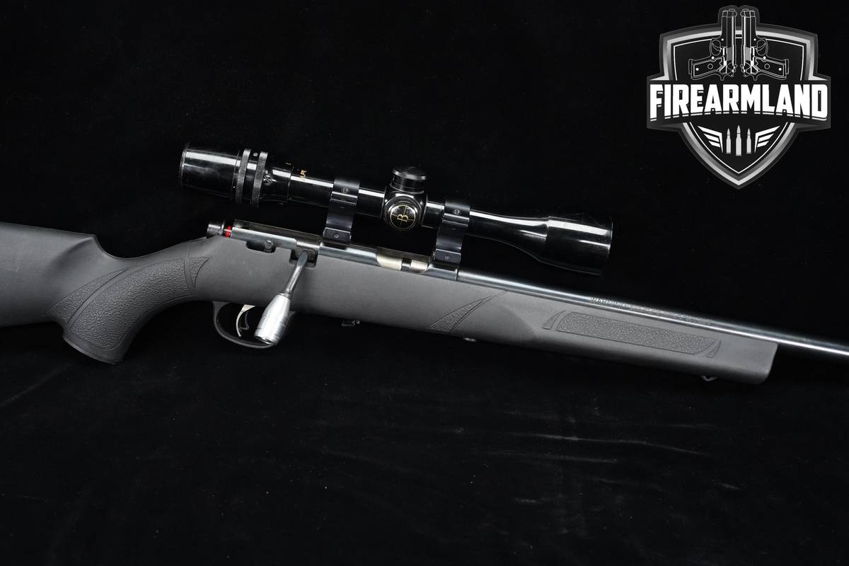 Marlin Model XT-17 17HMR 22" Blued & Synthetic XT17 Target Rifle +OPTIC
