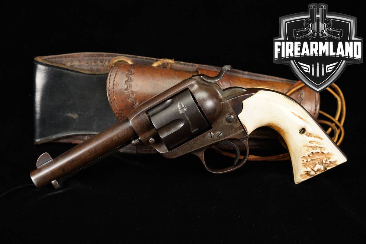 RARE VINTAGE 1913 Colt Bisley Model First Generation 45 LC 4.75" SAA