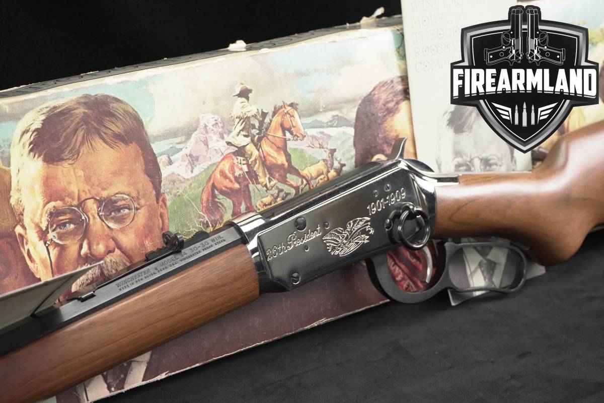 COMMEMORATIVE 1969 Winchester Model 94 Theodore Roosevelt Carbine 30-30 20"
