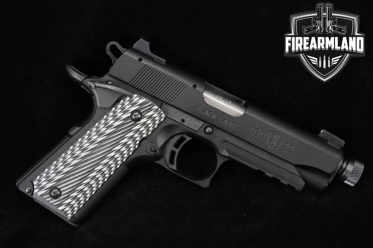 Browning Black Label 1911-22 22LR 4.25" Browning Black-Label 1911 ORIG CASE