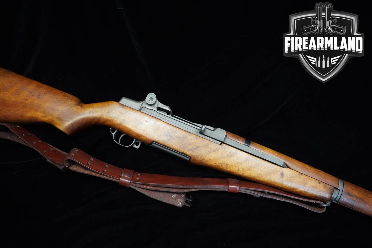 WWII 1942 Springfield Armory M1 Garand 30-06 Parkerized Springfield +CASE