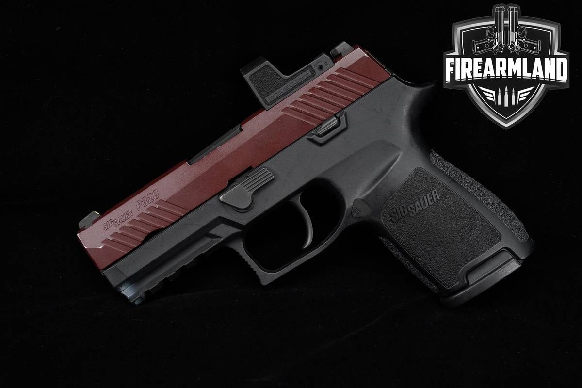 Sig Sauer P320 Compact 9mm 3.9" P 320 Conceal Pistol +4 MAGS & ORIG CASE
