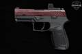 Sig Sauer P320 Compact 9mm Luger Two-Tone Red & Black in Good Condition Image 3