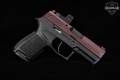 Sig Sauer P320 Compact 9mm Luger Two-Tone Red & Black in Good Condition Image 4