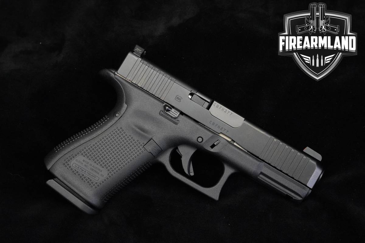 Glock 19 Gen5 MOS 9mm 4.02" Glock G19 Gen-5 +5 MAGS & ORIG CASE