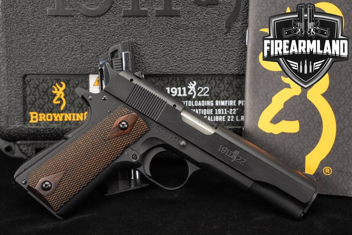 Browning 1911-22 A1 Full Size 22LR 4.25" 191122 +2 MAGS & ORIG CASE