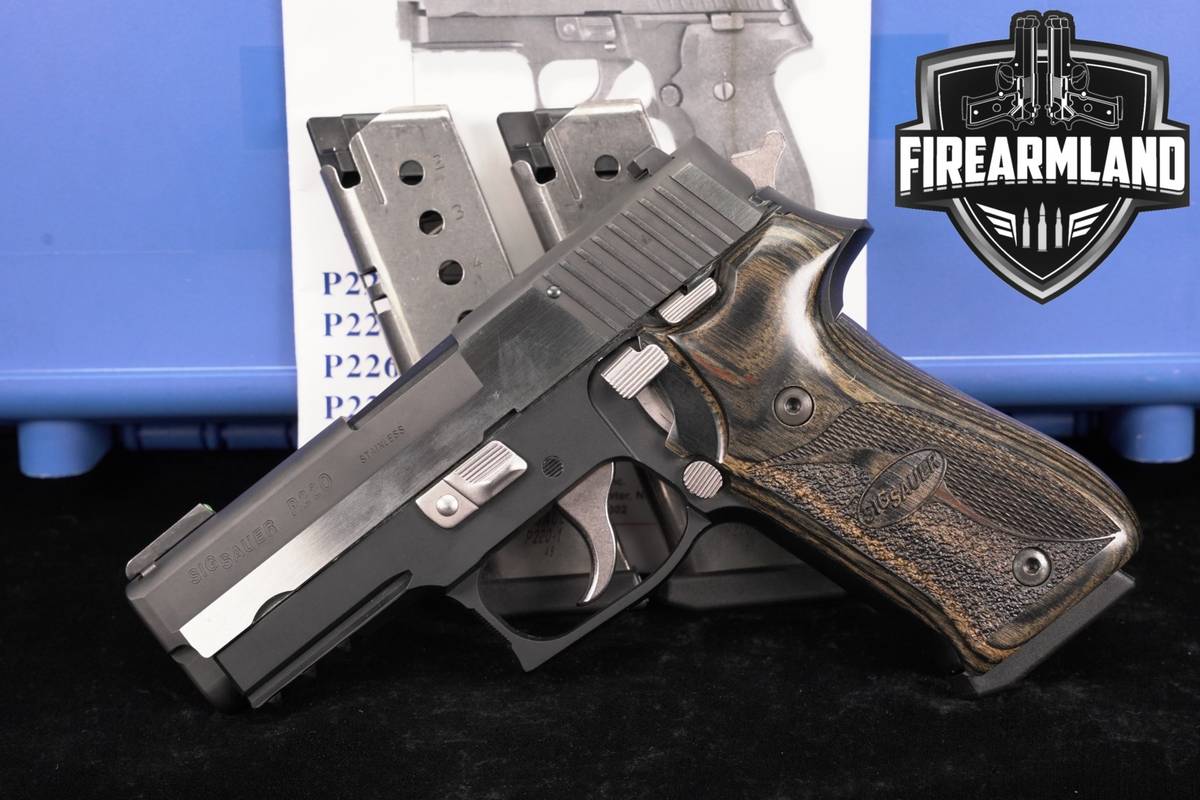 Sig Sauer P220 Carry Equinox Custom Shop 45 ACP P 220 +3 MAGS & ORIG CASE