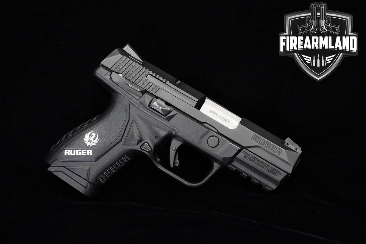 Ruger American Pistol Compact 9mm Ruger-American Pistol +2 MAGS & ORIG CASE